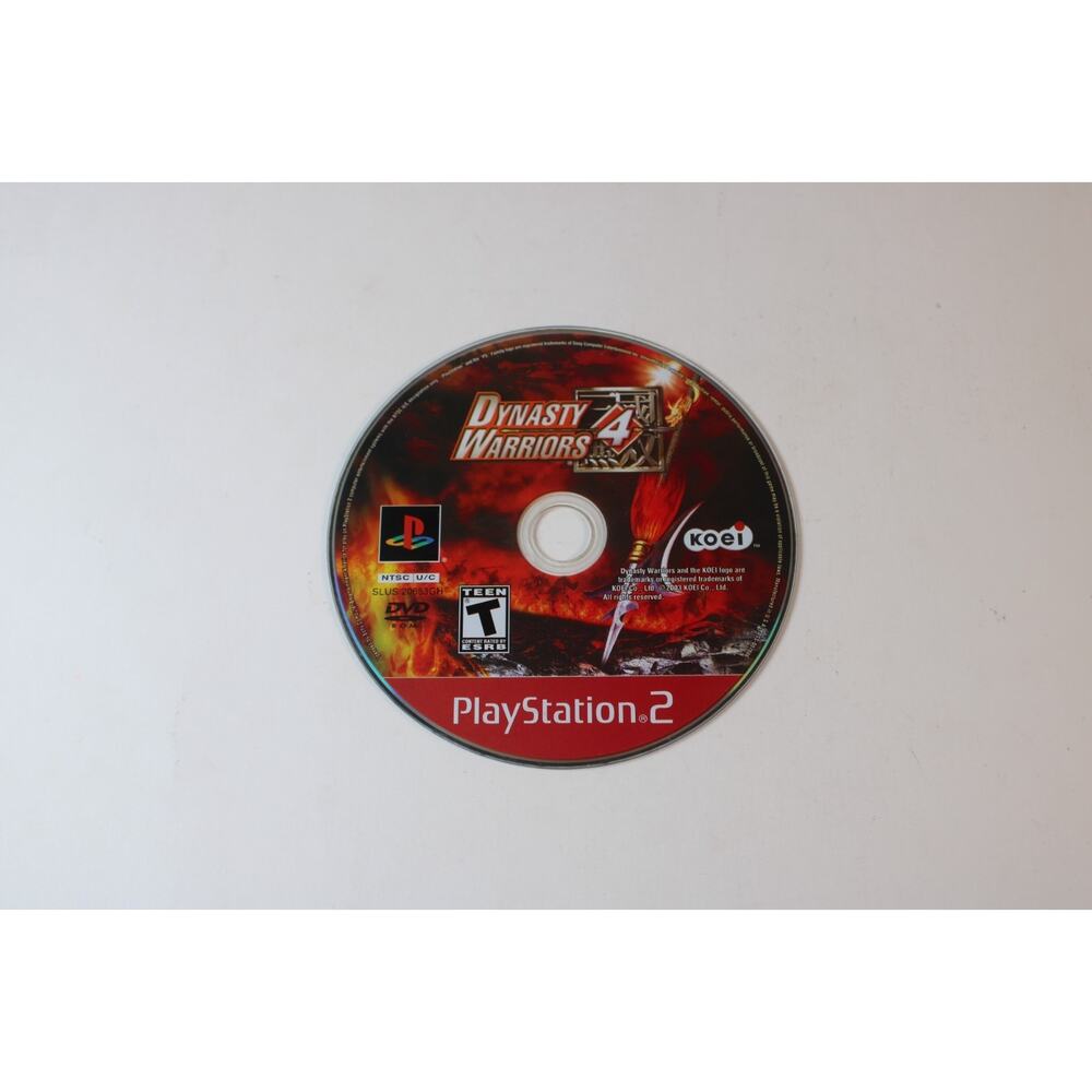Dynasty Warriors 4 (Sony Playstation 2, PS2) Authentic, Disc Only, Tested/Works - Picture 3 of 8
